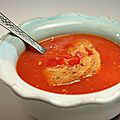 Gaspacho de tomates & poivrons