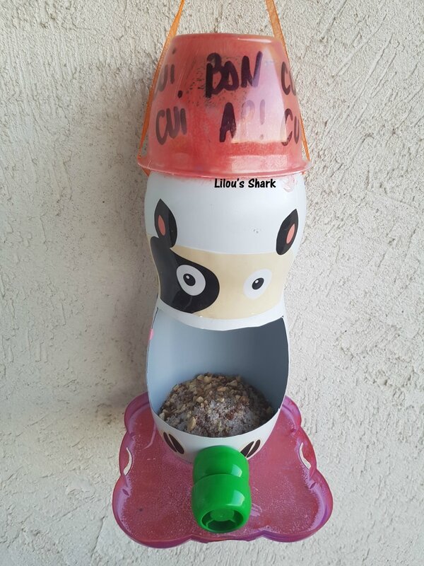 blédina recyclage bouteille lait nichoir