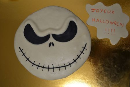 Gateau Jack Skellington L Etrange Noel De Monsieur Jack Id Gateaux De Celine