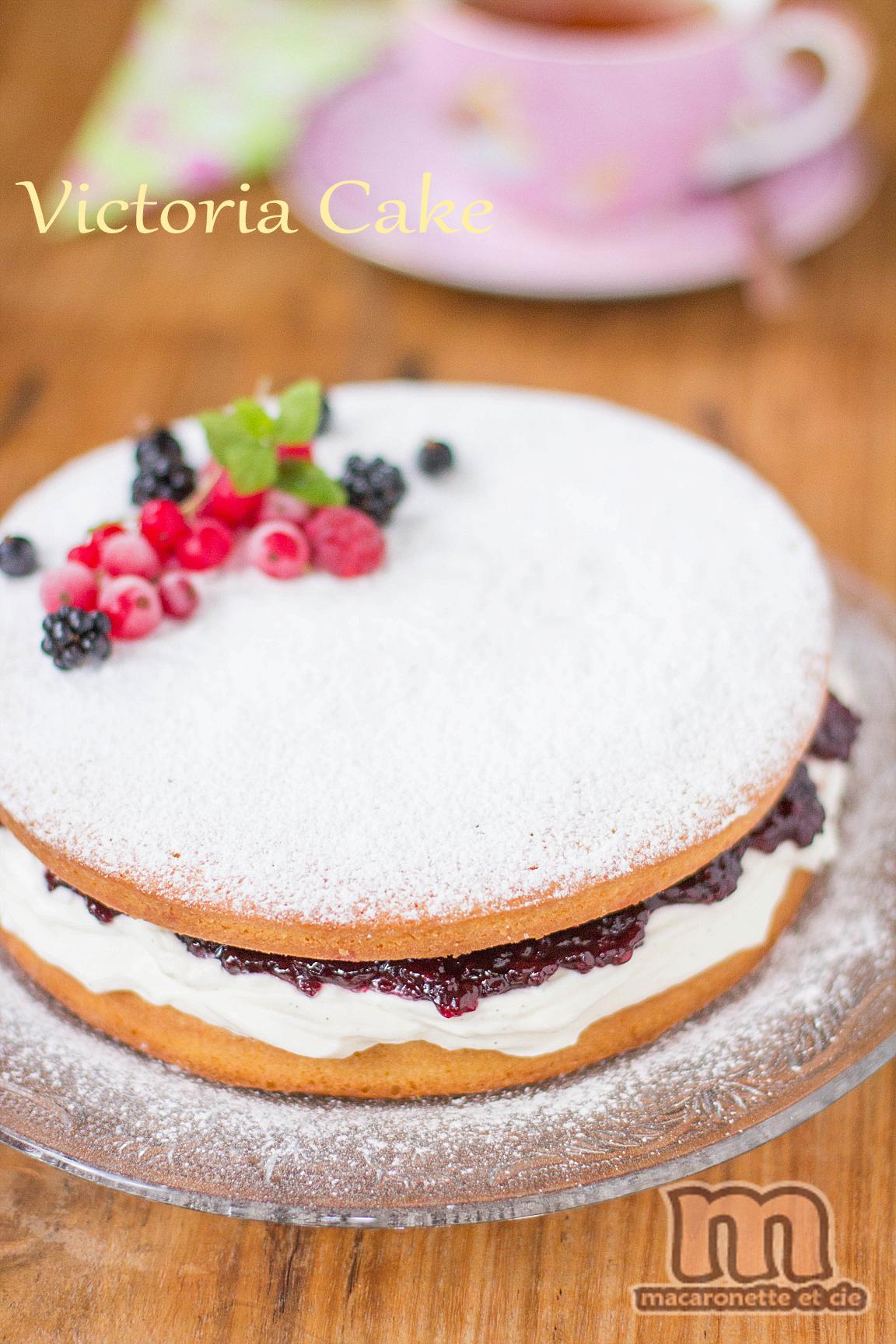 Victoria cake - Macaronette et cie