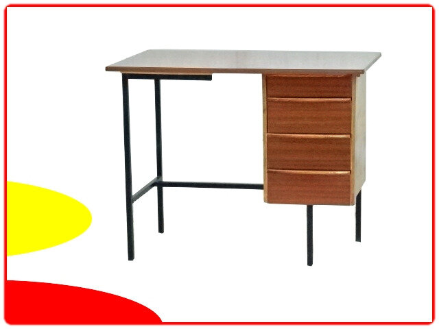 Bureau moderniste vintage 1960