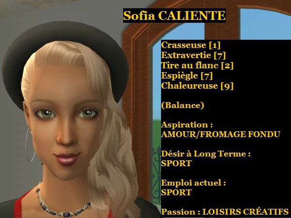 Sofia CALIENTE-JACQUET