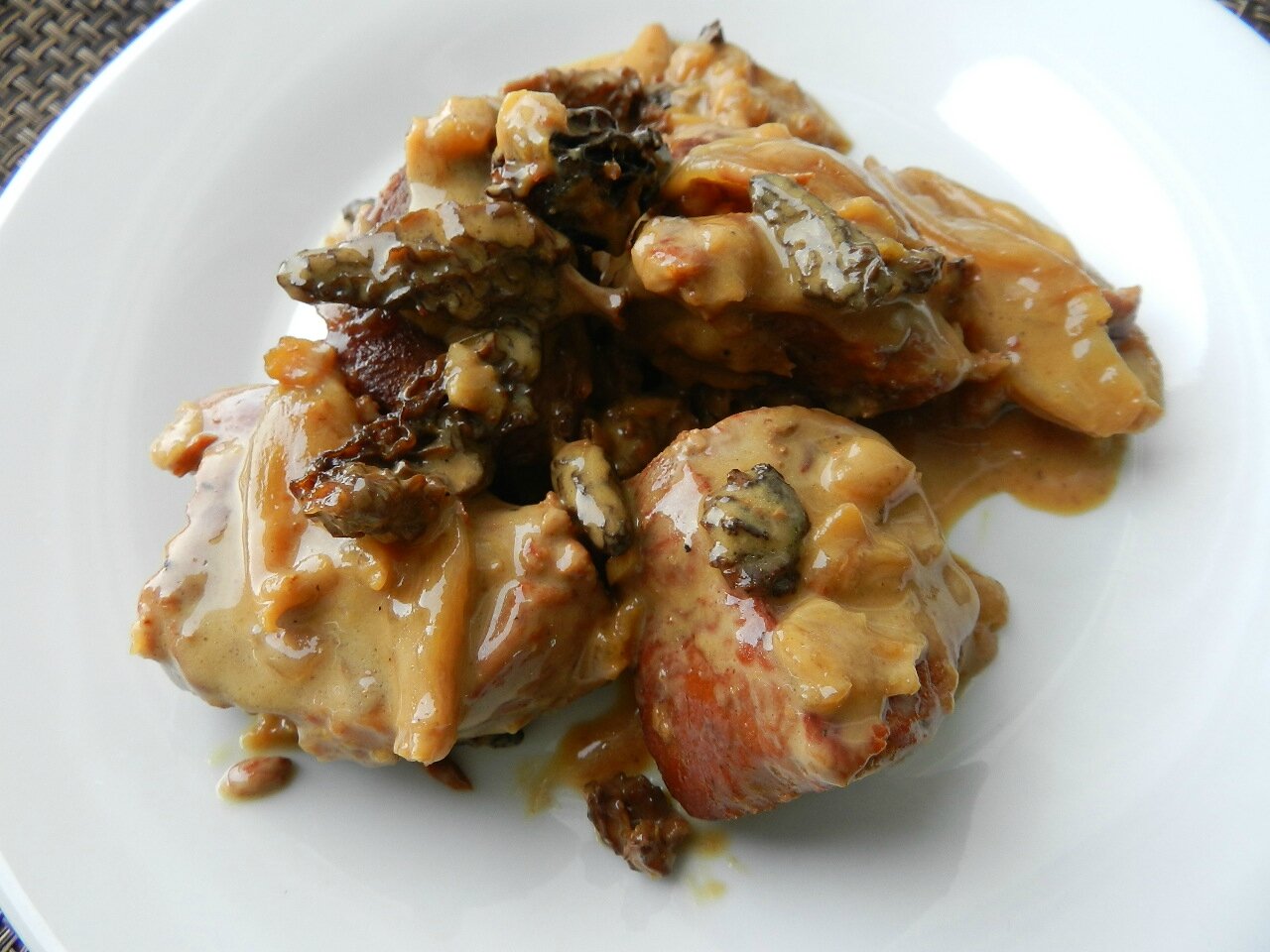 Saute De Veau Au Cidre Aux Morilles C Est Pas D La Tarte