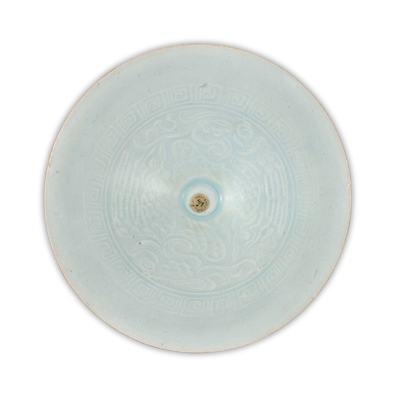 A molded Qingbai 'phoenix' bowl, Southern Song-Yuan dynasty