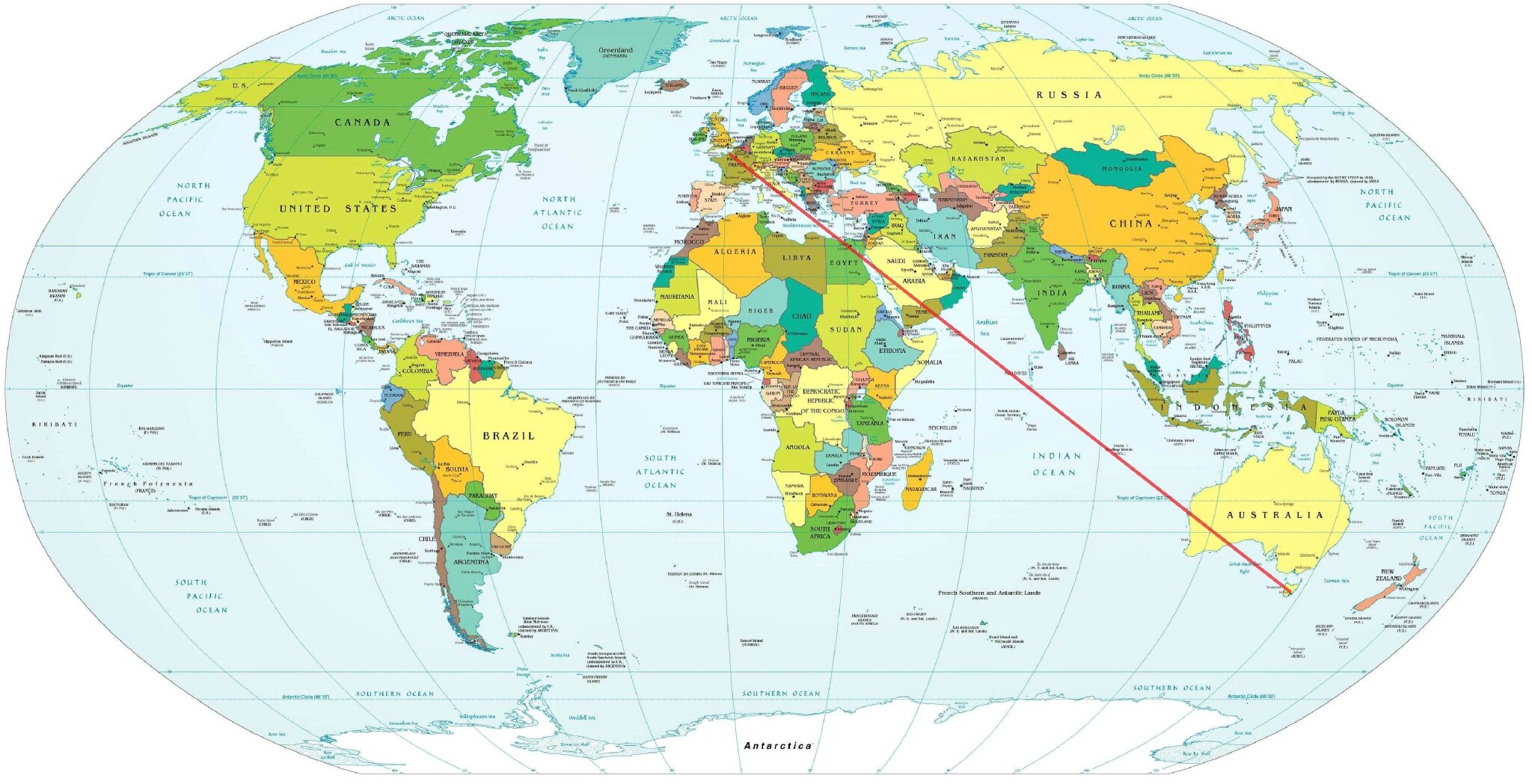 tasmanie carte monde Tasmanie : dix premiers jours. En mode : à l'autre bout du monde 