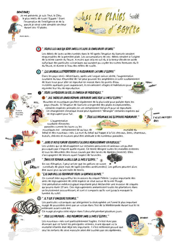 Quelles Sont Les 10 Plaies D Egypte Le poster des PLAIES d'Egypte ENFIN terminé ! - T'es bête
