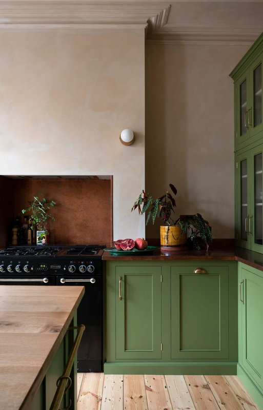 green-kitchen-cabinets-wooden-floor-nordroom-961x1500