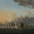 Bataille navale de louisbourg - jean-françois de la pérouse - latouche-tréville - l'astrée - l'hermione (1781)