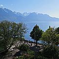 Montreux, au bord du Lac de Genève
