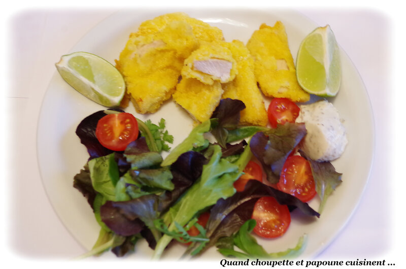 nuggets de poulet en chapelure de maïs-9329