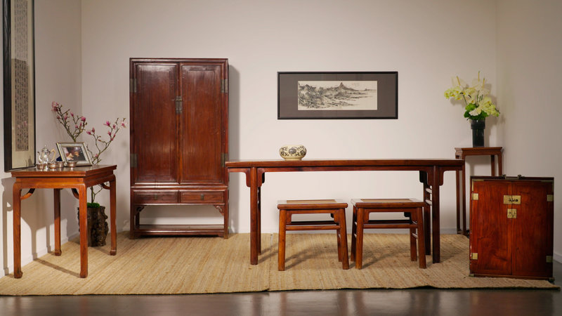 A CONNOISSEUR'S STUDIO - THE CISSY AND ROBERT TANG COLLECTION OF CHINESE CLASSICAL FURNITURE (2)