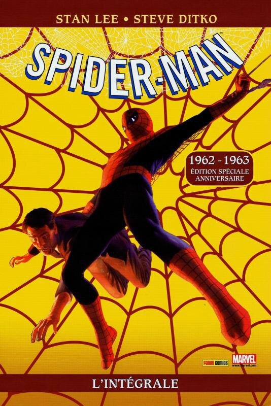 intégrale amazing spiderman 1962-63 éd spéciale anniversaire
