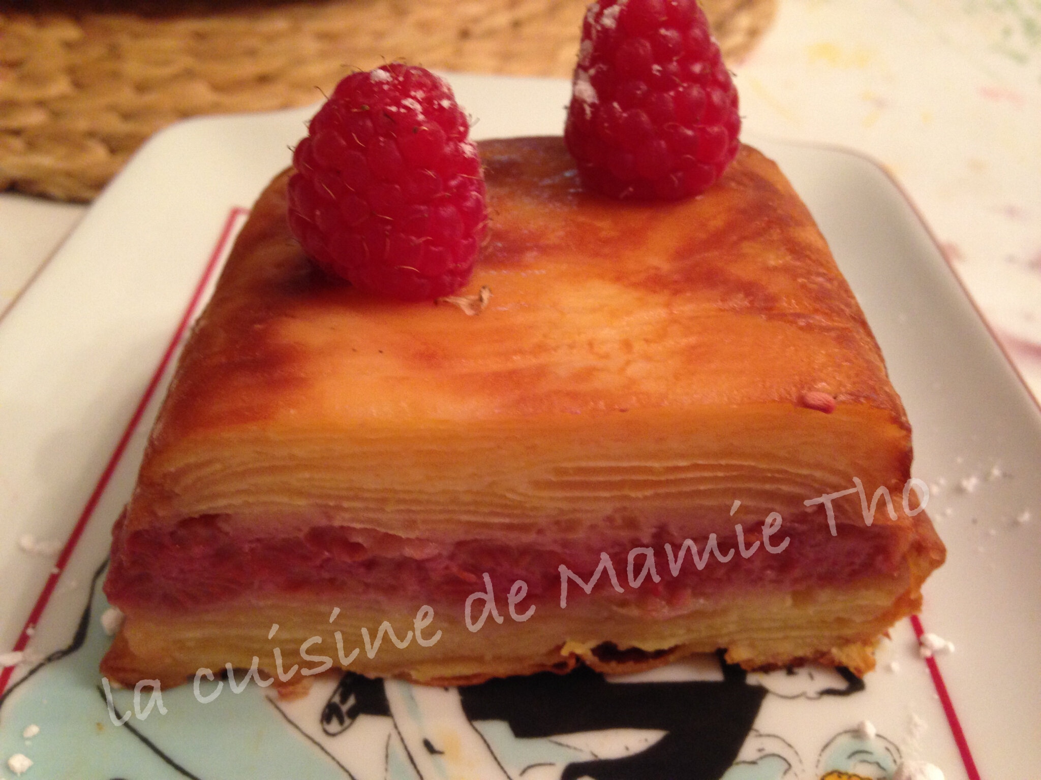 Cake Invisible Aux Pommes Et Framboises La Cuisine De Mamie Tho