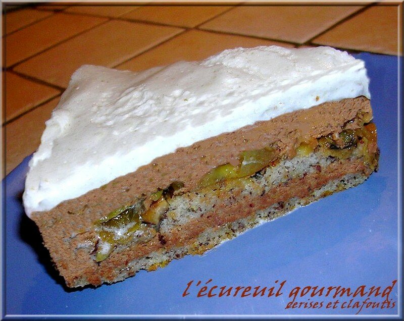 L Ecureuil Gourmand Gateau Noisettes Bananes Et Raisins Cerises Et Clafoutis