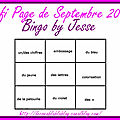 Défi page de septembre 2017