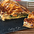 Feuilleté de cabillaud façon koulibiac