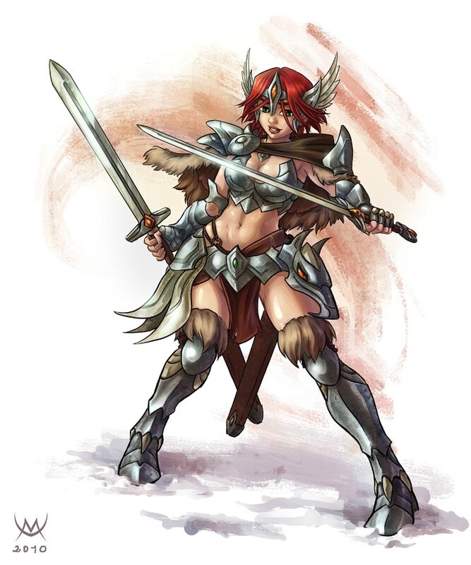 valkyrie dessin