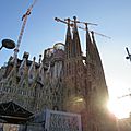 La sagrada familia à barcelone le 29 avril 2014 (1)