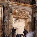 Pils, le chateau de Saint Cloud pendant la guerre franco prussienne, octobre 1870
