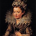 Frans pourbus the younger, portrait of eleonora of mantua as a child, c. 1605