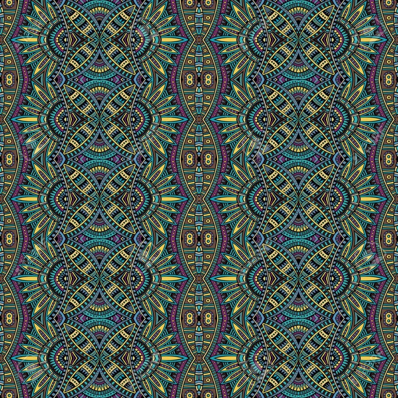 29984197-R-sum-tribal-motif-ethnique-homog-ne-Banque-d'images
