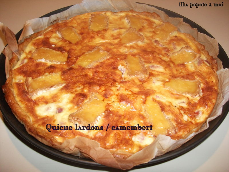 Quiche Lardons Camembert Ma Popote A Moi