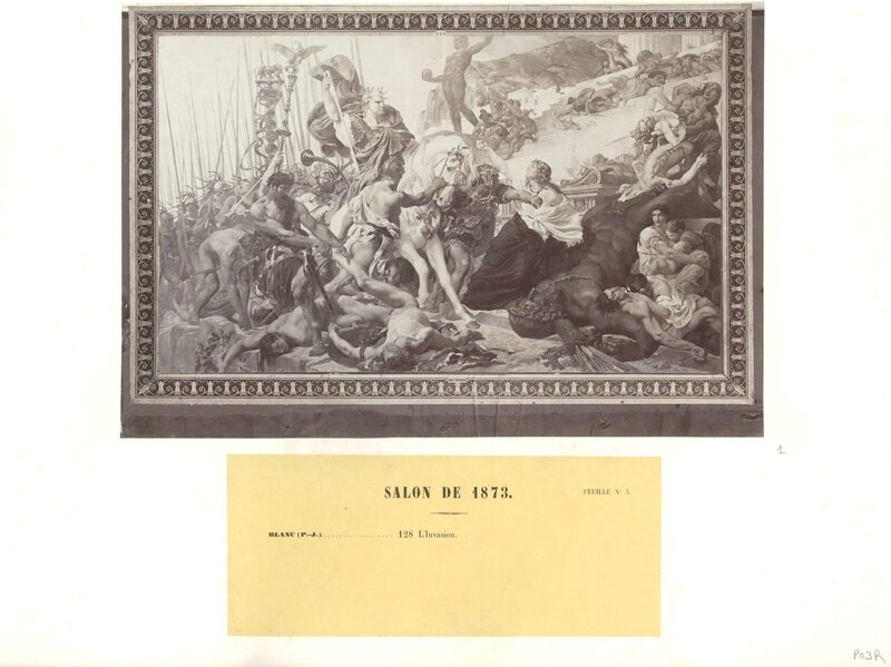 Blanc (Joseph), l'invasion 1873