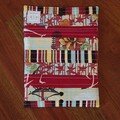 Quilted fabric wallet