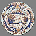 Three kangxi period's 'chinese imari' export porcelain @ bonhams. fine asian art, 21 jun 2011, san francisco 