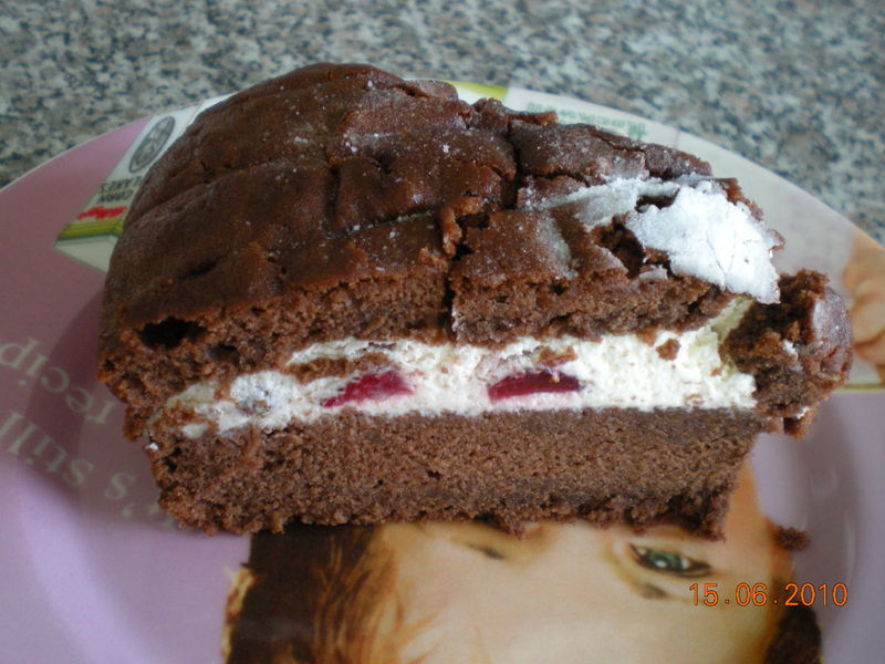 Sponge Cake Au Chocolat Fourre Fraises Les Gourmandises D Une Libellule