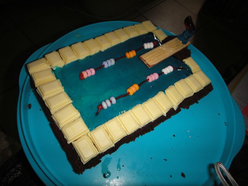 Gateau Piscine L Atelier Des Filles