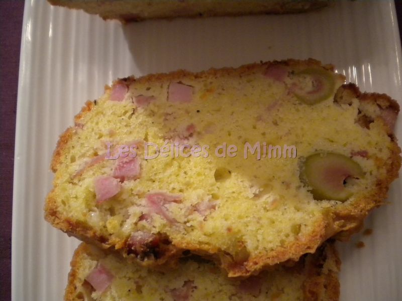 Cake Aux Olives Jambon Et Comte Les Delices De Mimm