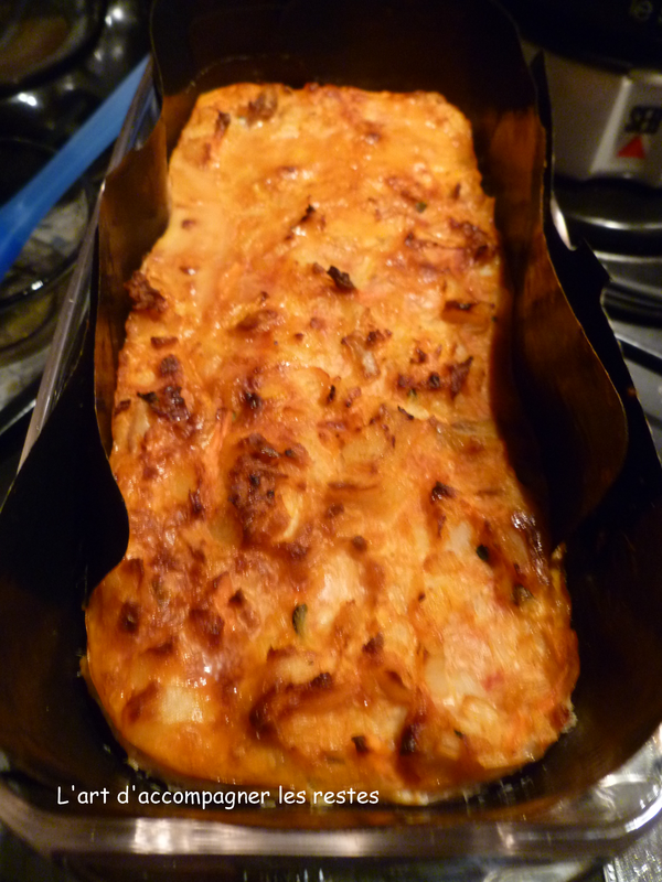 la terrine de poisson de Cyril Lignac L'art les restes