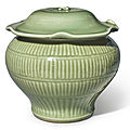 A 'longquan' celadon-glazed guan, yuan dynasty (1279-1368)