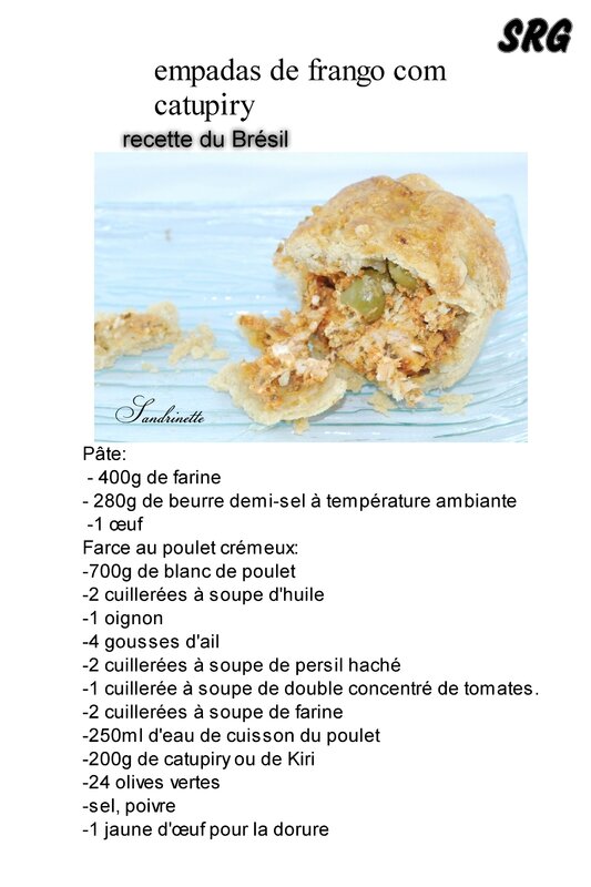 empadas de frango com catupiry (page 1)