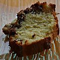 Gâteau au fromage blanc et pépites de chocolat au lait