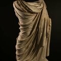 Aphrodite ourania monumental female statue standing on a swan, roman, 1st - 2nd century a.d.