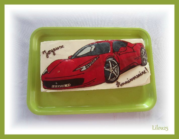 Ferrari Gateaux En Fete De Lilou 25