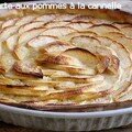 Tarte aux pommes a la cannelle