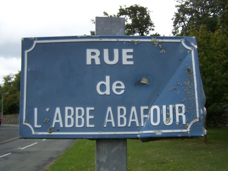 Jallais (49), rue de l'Abbé Abafour