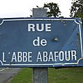Jallais (49), rue de l'Abbé Abafour