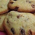 Sablés aux raisins