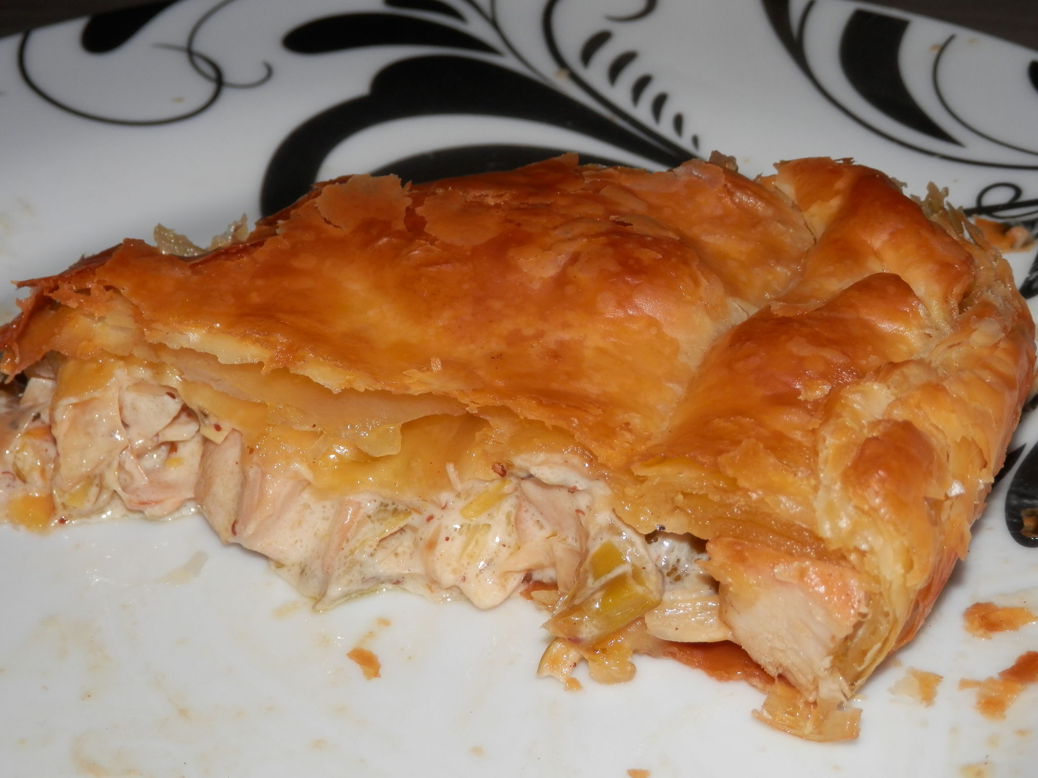 Tourte Poulet And Poireaux Un Amour De Cuisine