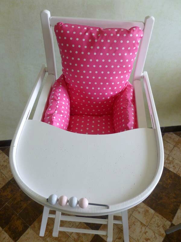 Housse de chaise haute bébé - Béa.BA Créations