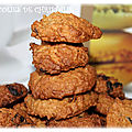 Cookies avoine raisins (thermomix ou pas )
