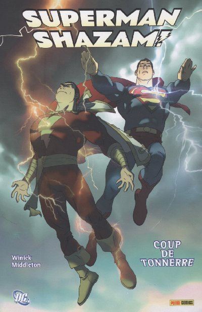 panini superman shazam coup de tonnerre