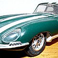 1961 - la jaguar type e prend la route !