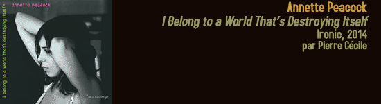 annette peacock i belong to a world that's destroying itself