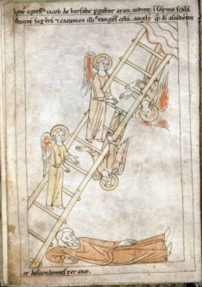 Echelle de Jacob, Bible du XIIe s