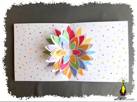 ART 2013 05 fleur pop-up multicolore 4